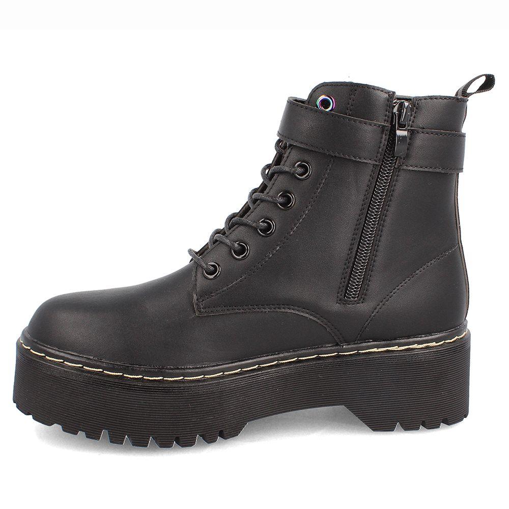 BOTÍN ESCOLAR NIÑA TEENER MARTENS NEGRO-1