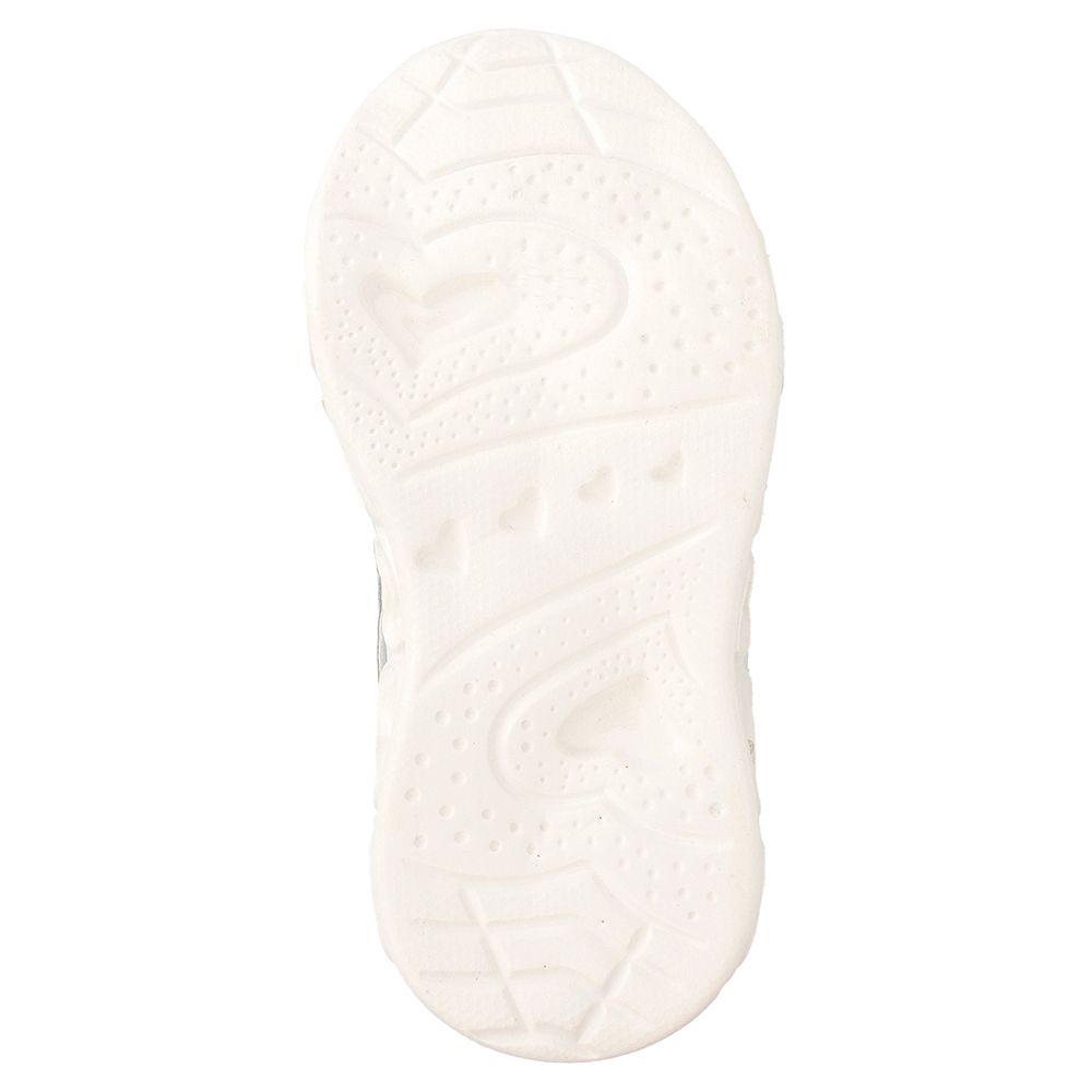 SANDALIA BUBBLEGUMMERS NIÑA HEART LITE PLATA 26 - 29-6