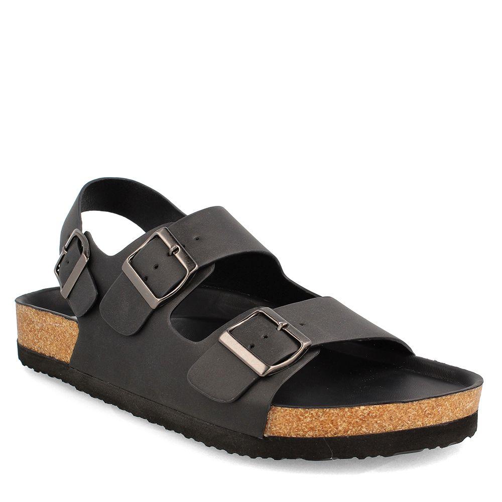 Sandalia Hombre Bata Marruecos Negro-0