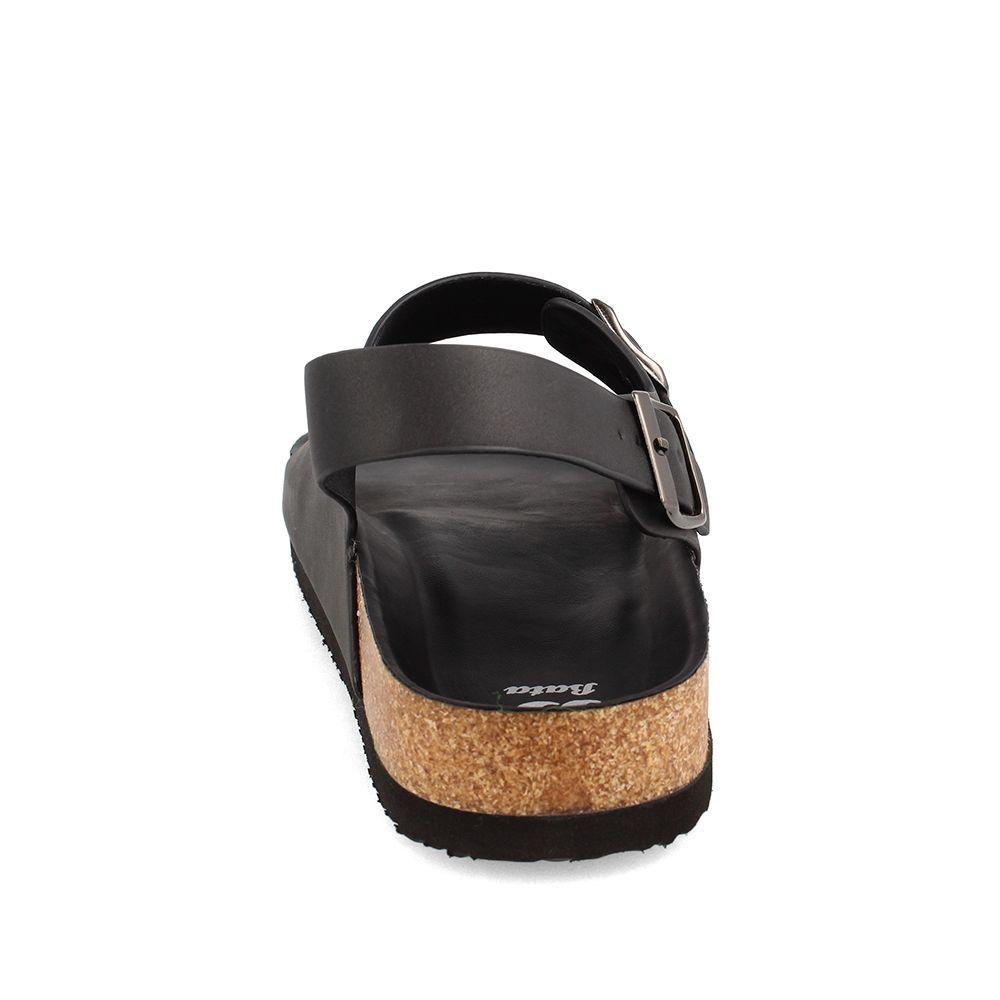 Sandalia Hombre Bata Marruecos Negro-2