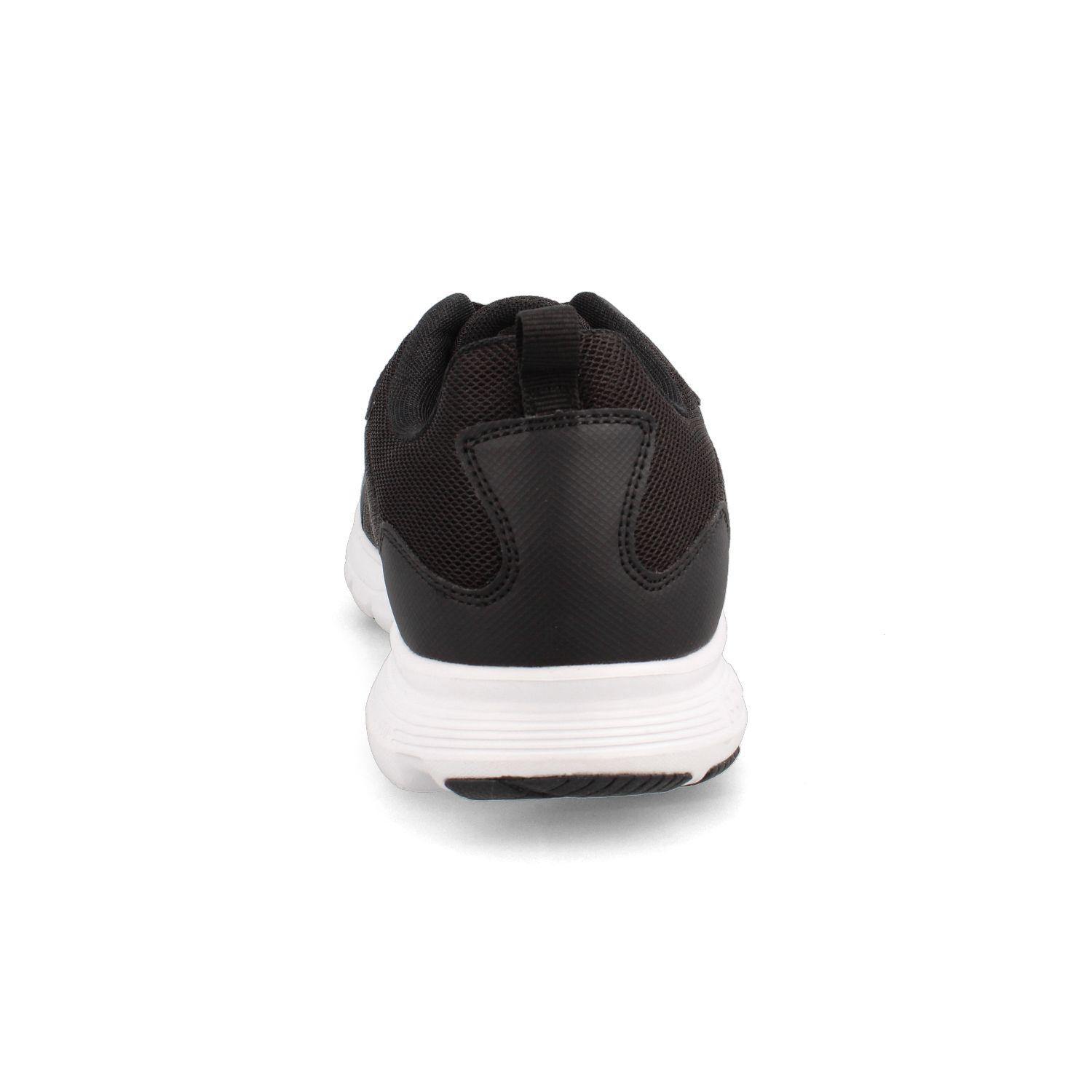 Zapatilla Hombre Power Wave Belmonte Negro-Blanco-2