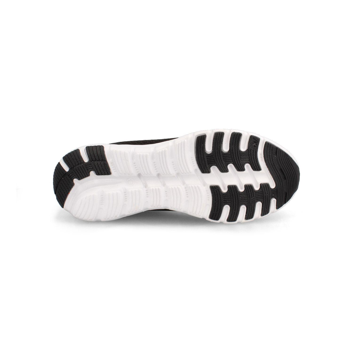 Zapatilla Hombre Power Wave Belmonte Negro-Blanco-4