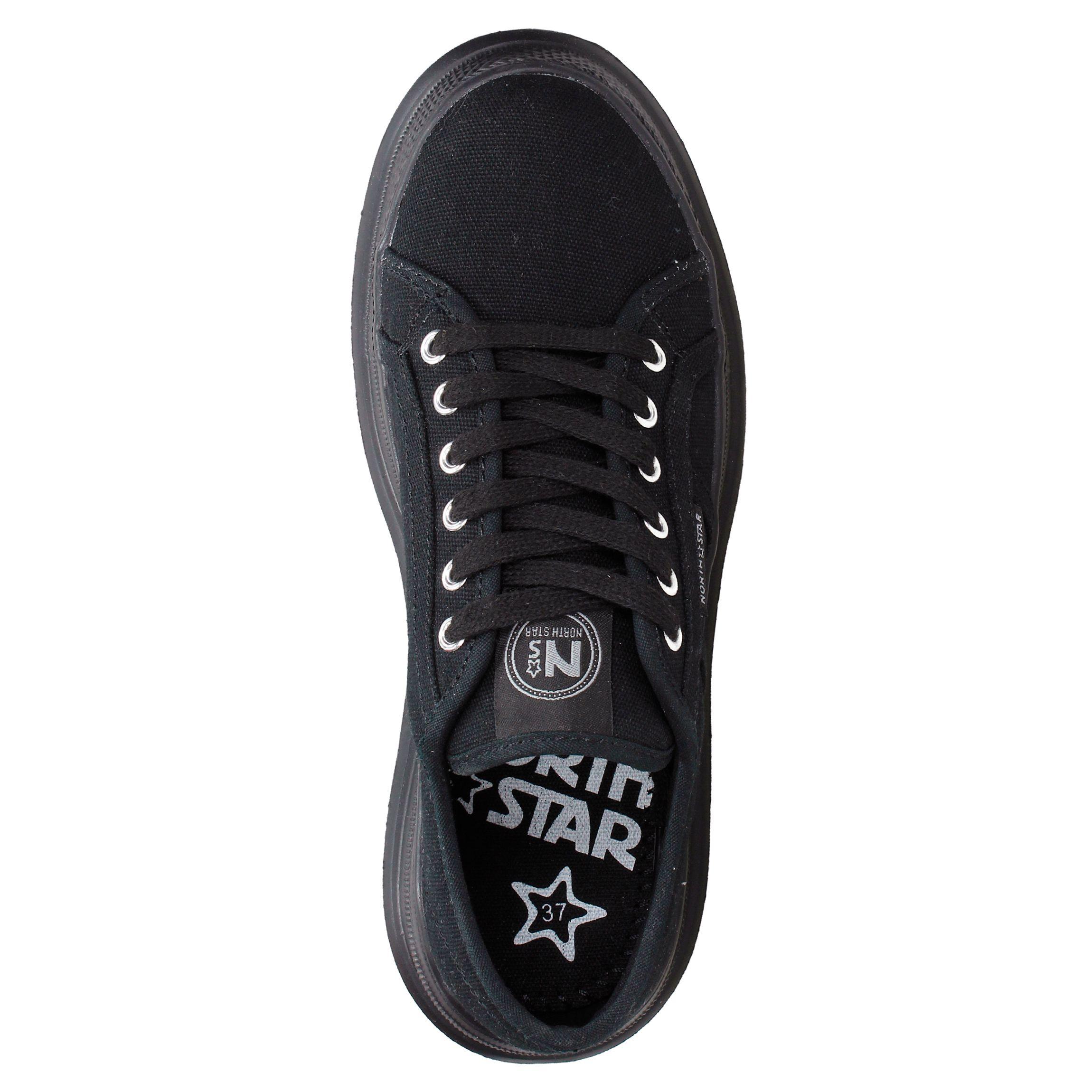 Zapatilla Mujer North Star Plat Negro I-5