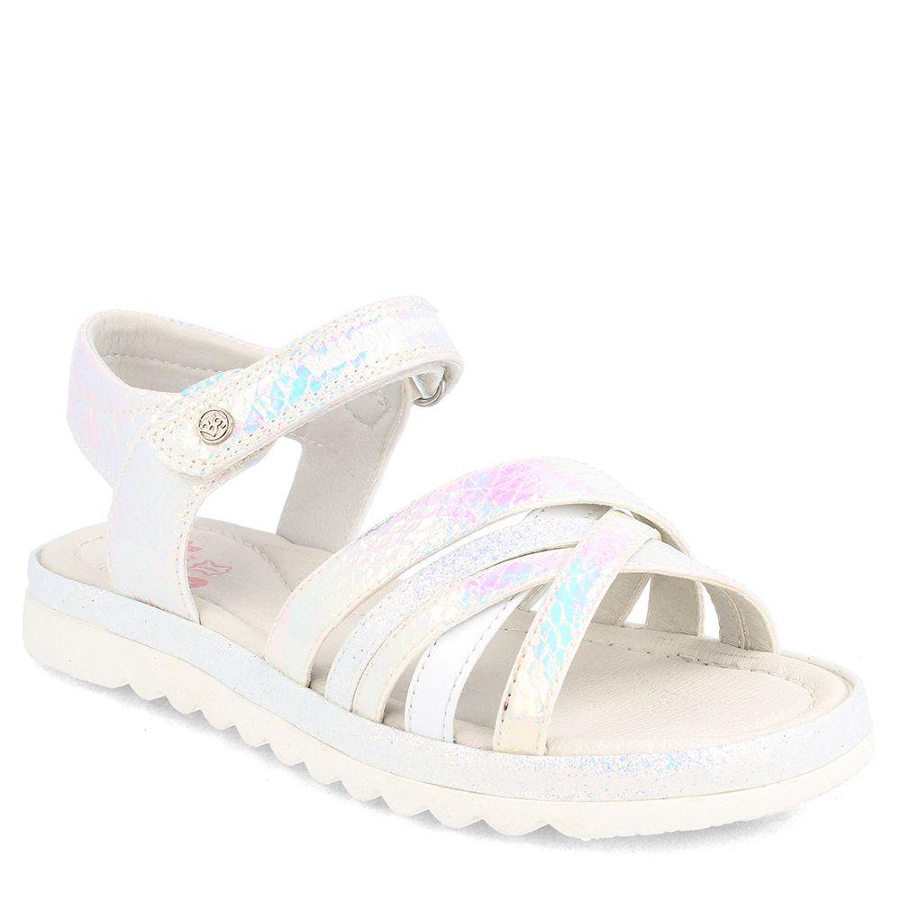 SANDALIA NIÑA BUBBLEGUMMERS TANZANIA PLATA 34 - 38-0