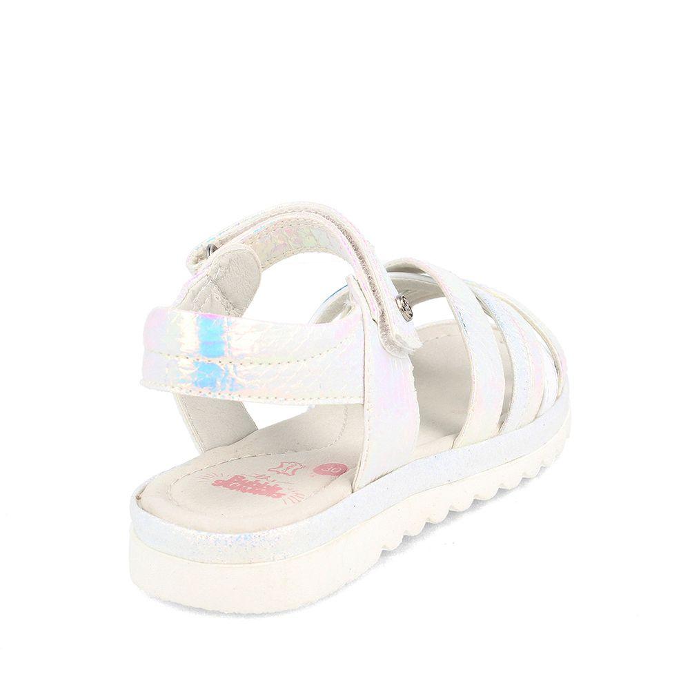SANDALIA NIÑA BUBBLEGUMMERS TANZANIA PLATA 34 - 38-3