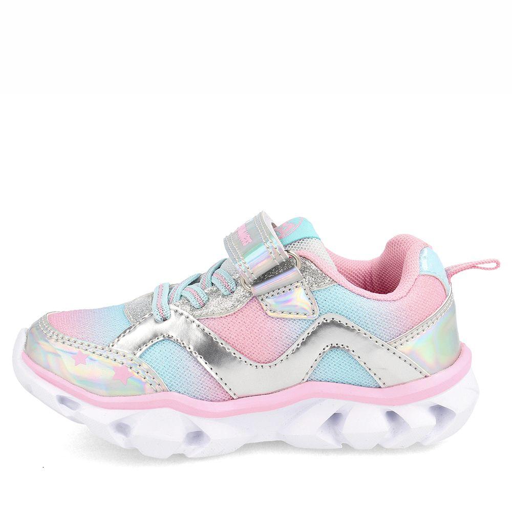 ZAPATILLA NIÑA BUBBLEGUMMERS PANTE PINK-AQUA-1