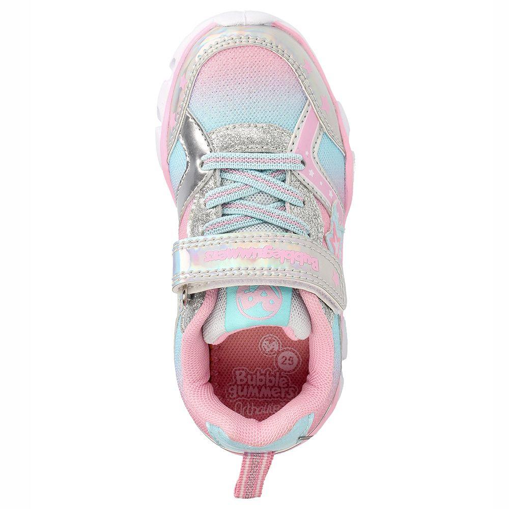 ZAPATILLA NIÑA BUBBLEGUMMERS PANTE PINK-AQUA-5