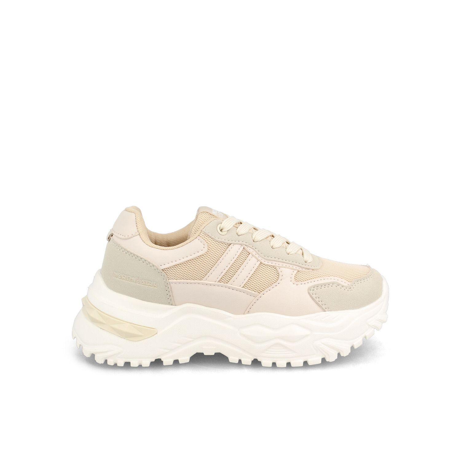 Zapatilla Mujer North Star Bomb Beige I-0