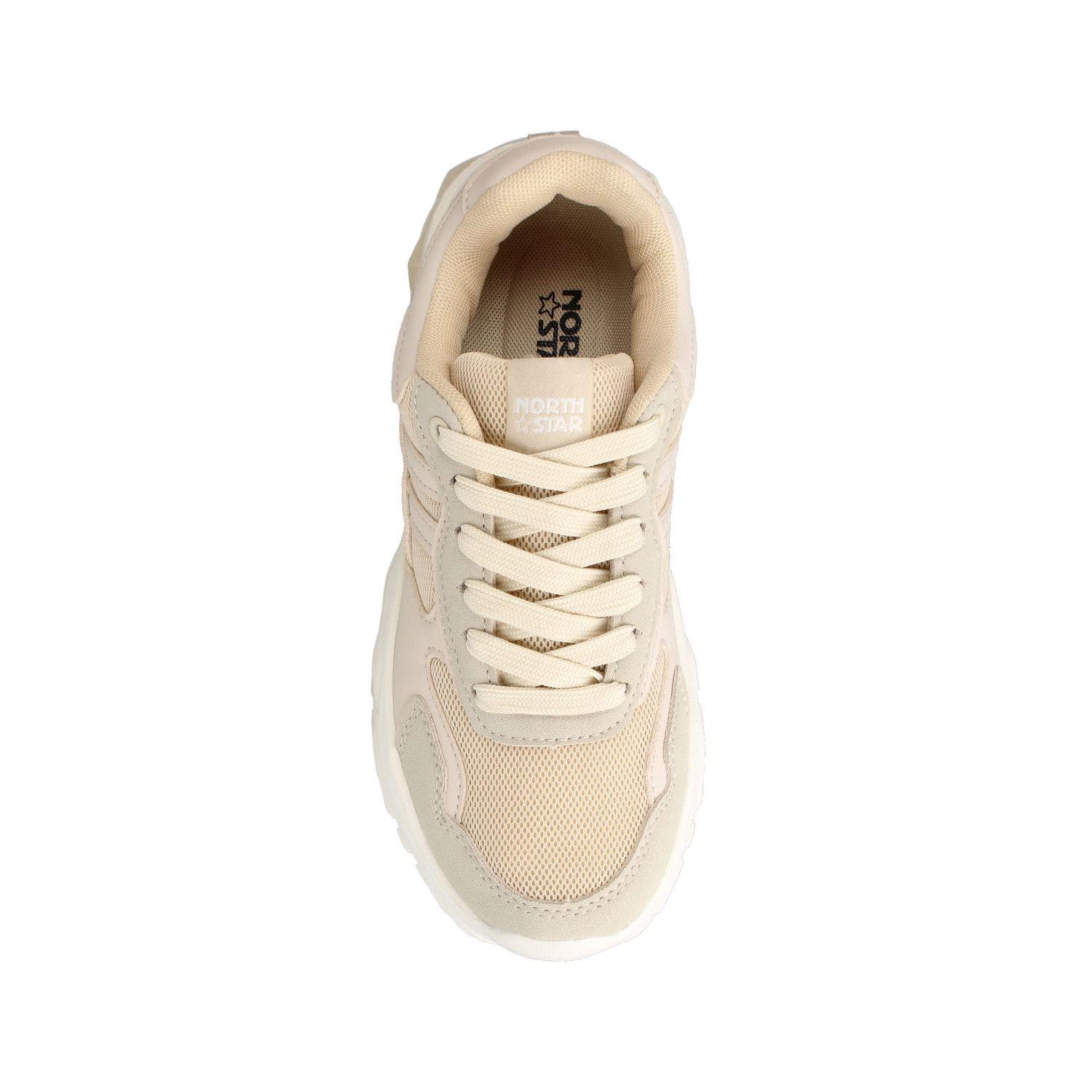 Zapatilla Mujer North Star Bomb Beige I-3