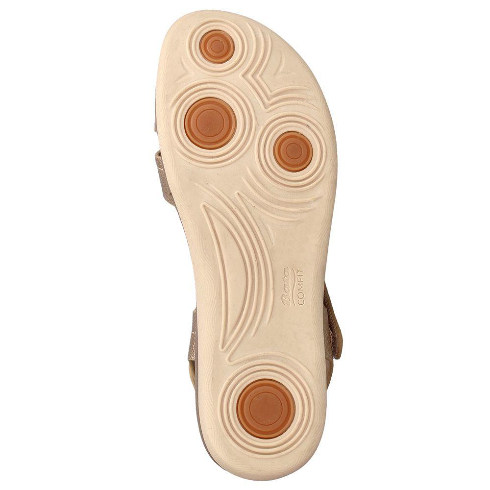 SANDALIA MUJER BATA COMFIT COLERIN CHAMPAGNE-6