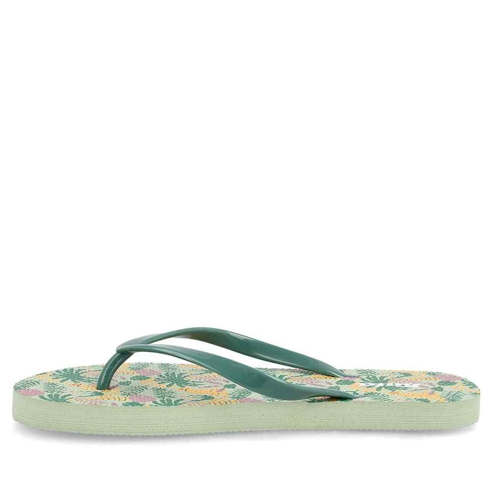 SANDALIA MUJER BATA ANTO VERDE-1