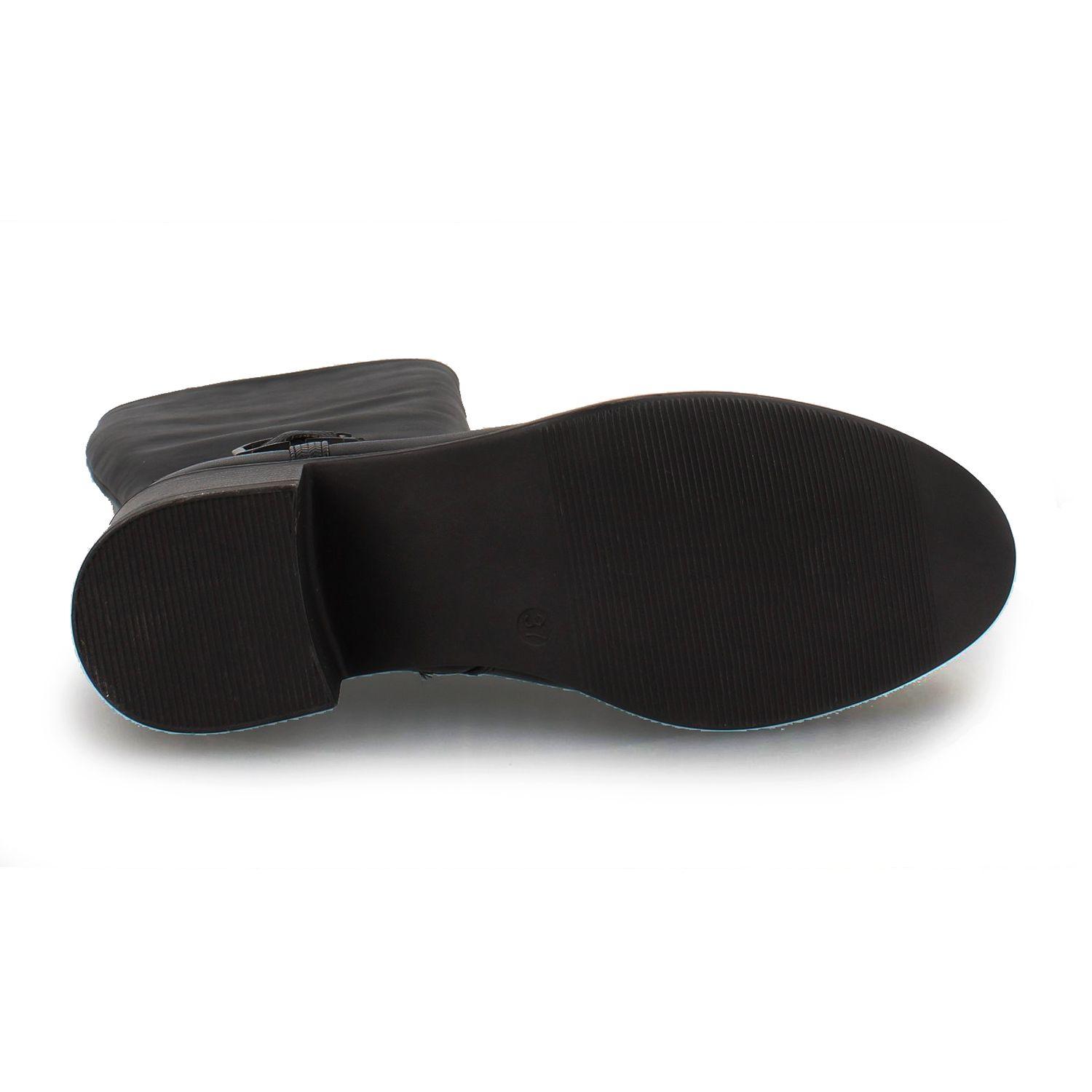 Bota Mujer Bata Gloria Negro Taco-4