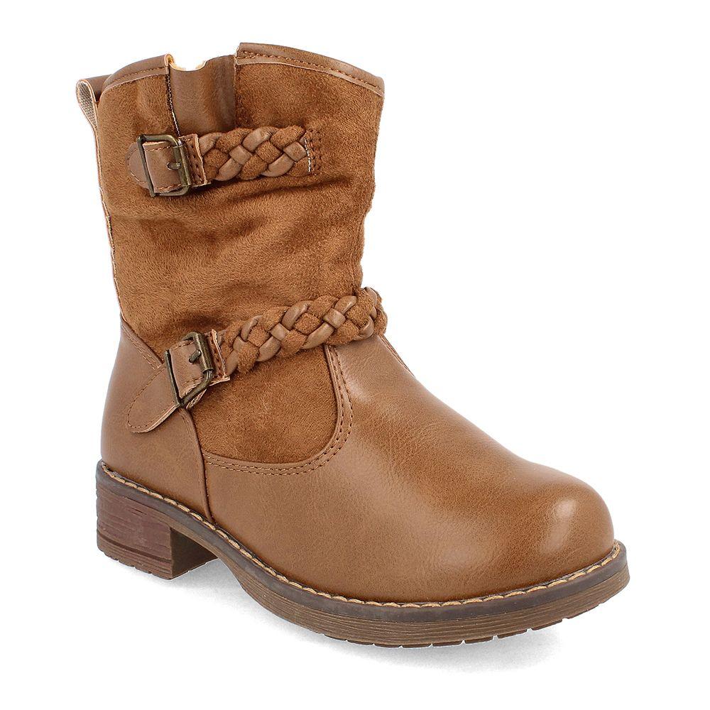 BOTA NIÑA BATA TERRA MARRÓN 34-38-0