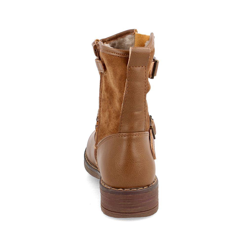 BOTA NIÑA BATA TERRA MARRÓN 34-38-2