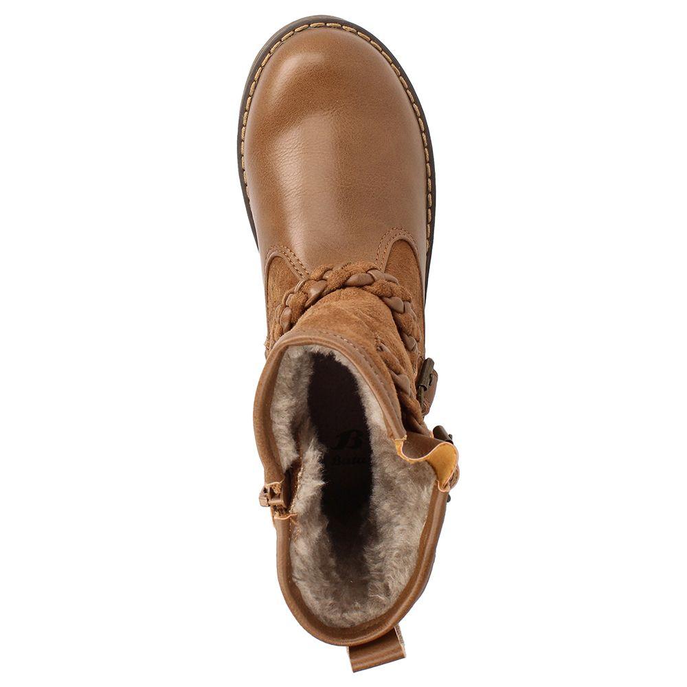 BOTA NIÑA BATA TERRA MARRÓN 34-38-5