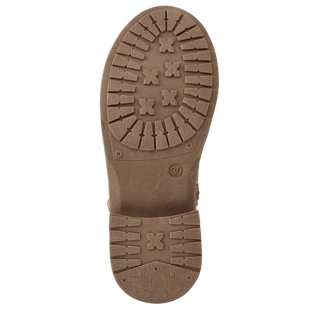 BOTA NIÑA BATA TERRA MARRÓN 34-38-6