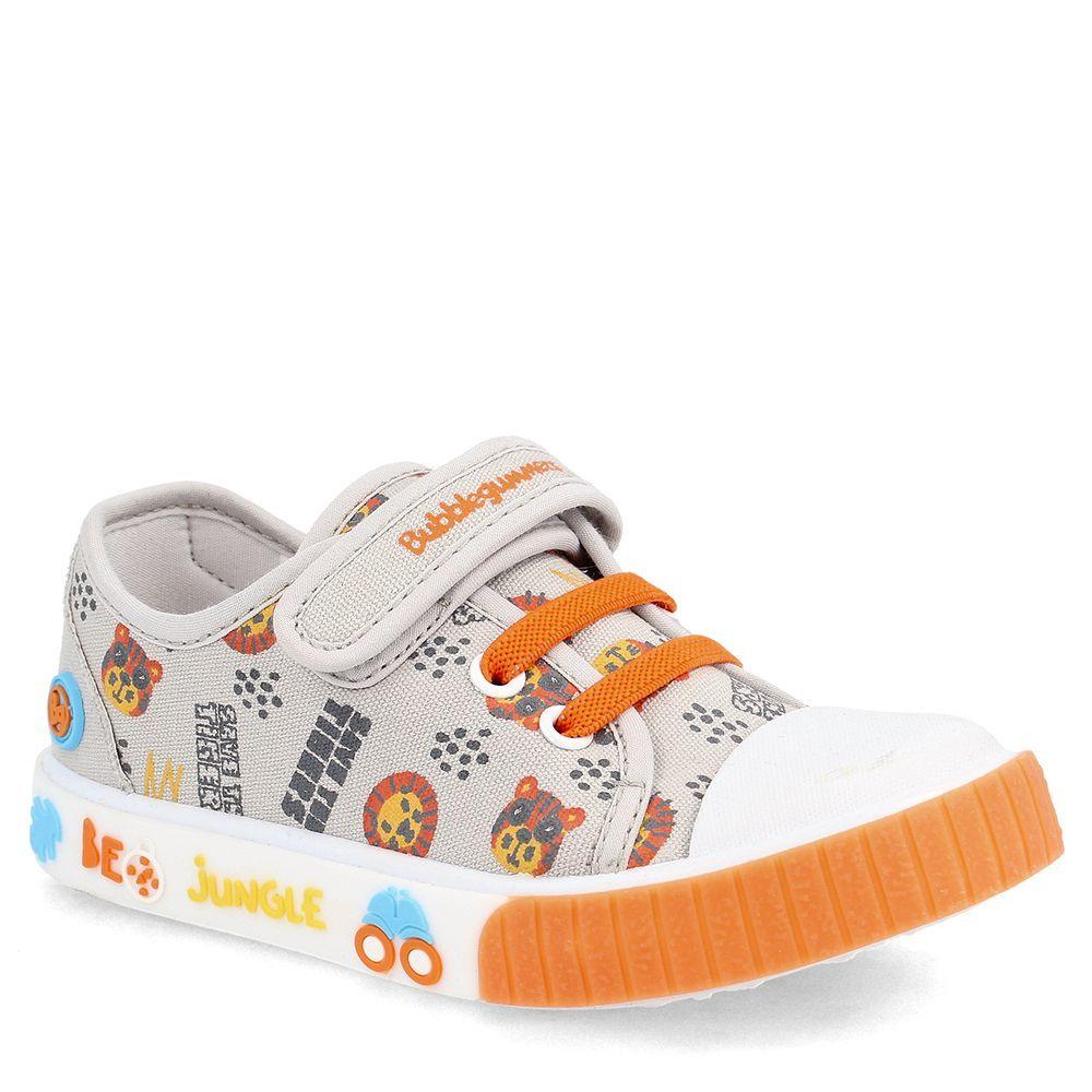 ZAPATILLA NIÑO BUBBLEGUMMERS BLOOM GRIS 22 - 25-0