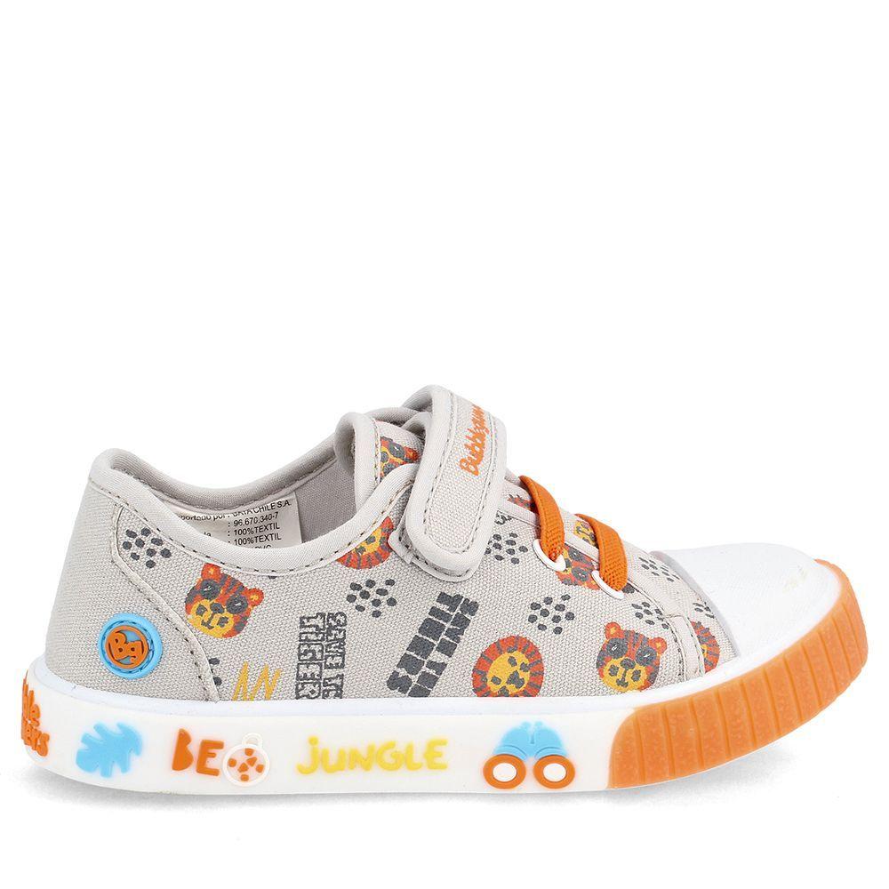 ZAPATILLA NIÑO BUBBLEGUMMERS BLOOM GRIS 22 - 25-4