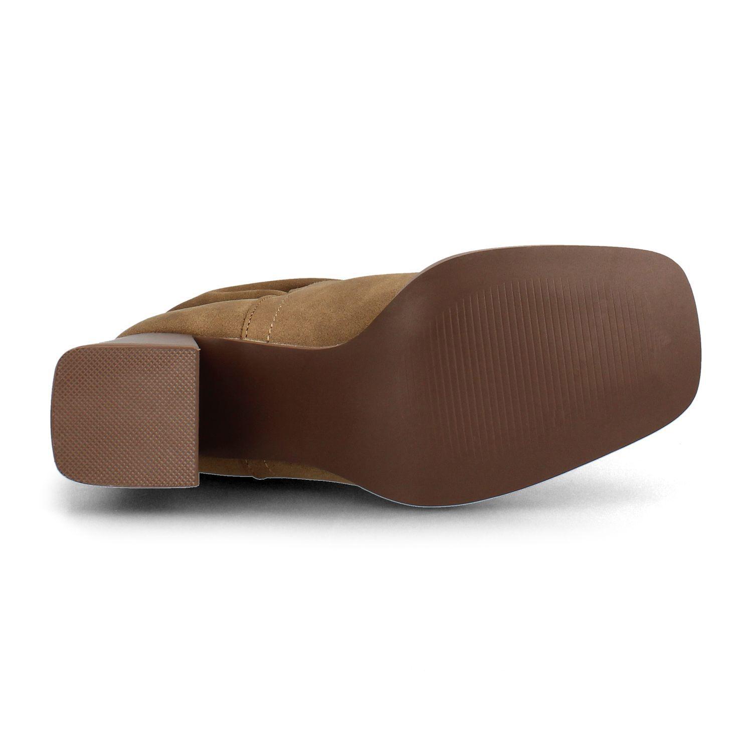 Bota Mujer Bata Lich Café-4