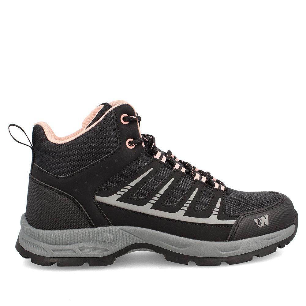 Botín Mujer Weinbrenner Larix Stag Negro - Gris Claro-4