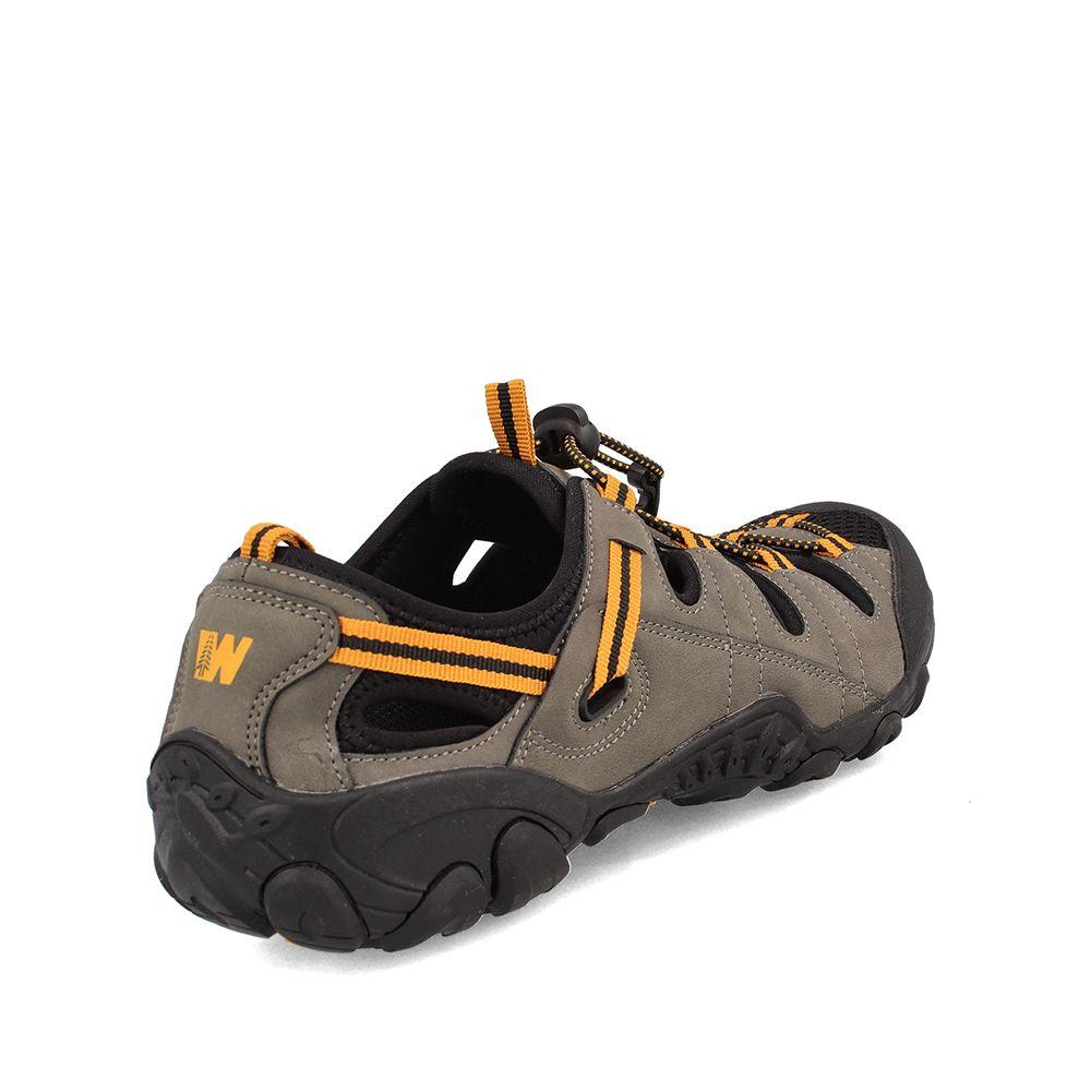SANDALIA HOMBRE WEINBRENNER DRAFT GRIS OSCURO-3