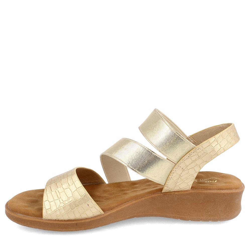 SANDALIA MUJER BATA COMFIT CERISE DORADO-4