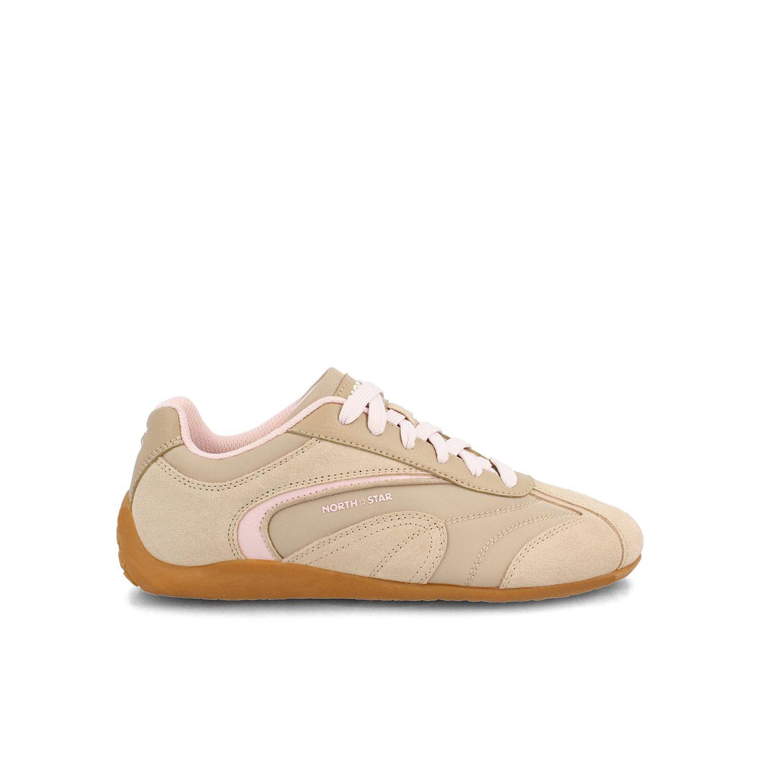 Zapatilla Mujer North Star Retro Race Beige-0