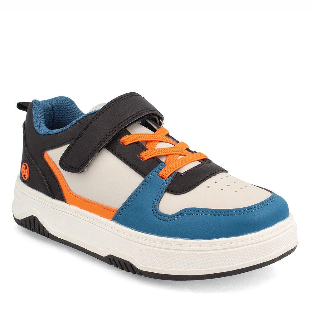Zapatilla Niño Bubblegummers Centennial Negro-Blanco-0