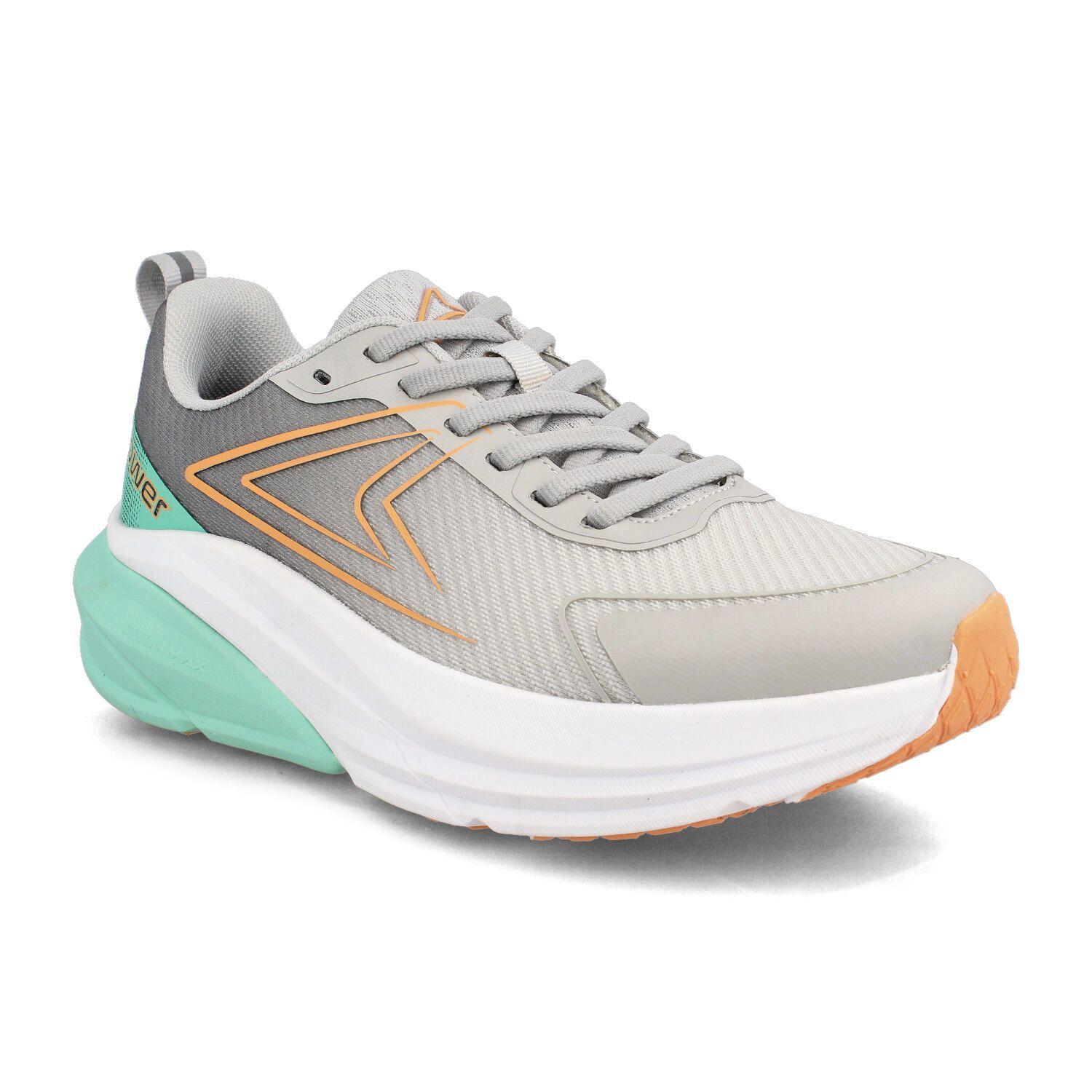 Zapatilla Deportiva Power Mujer Duofam Max 500 Running Gris-1