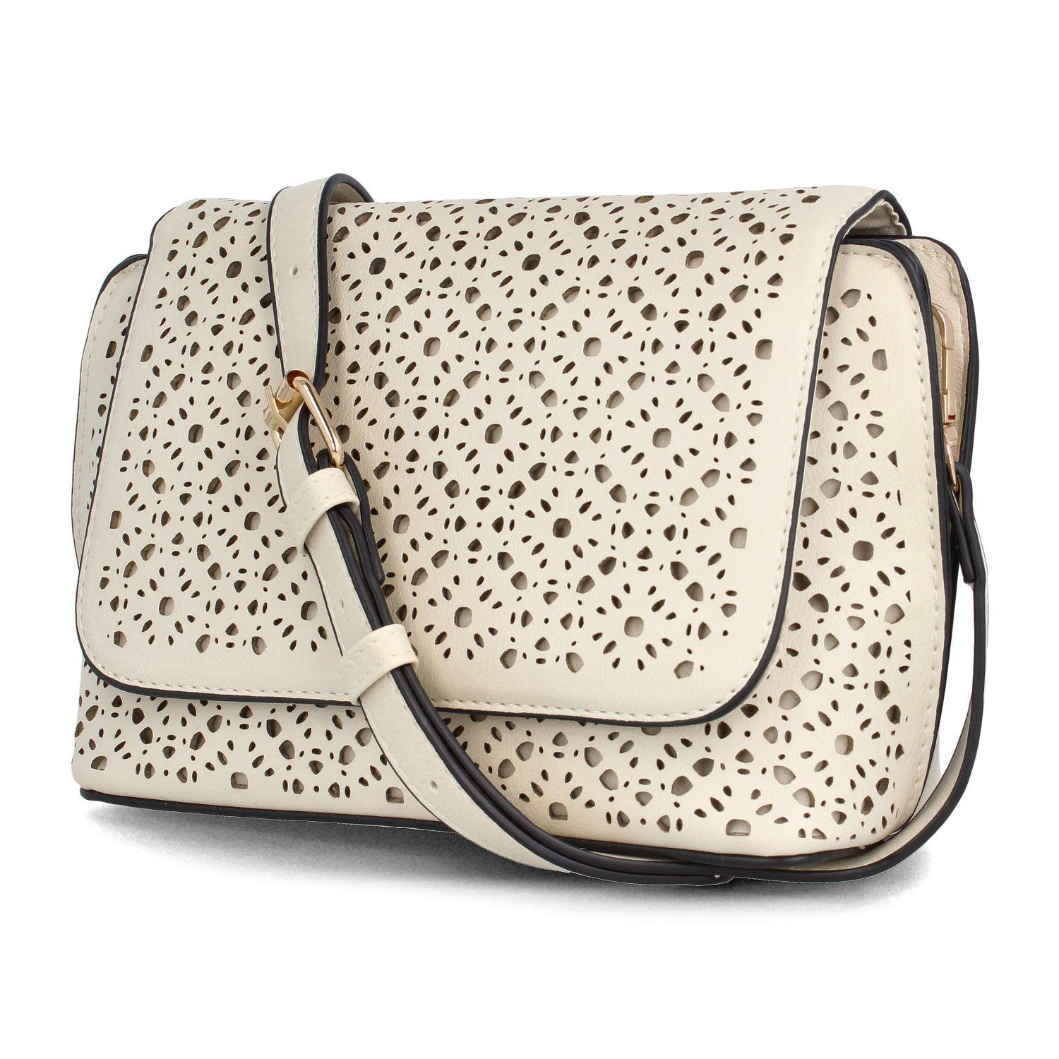 Cartera Mujer Bata Indigo Beige-3
