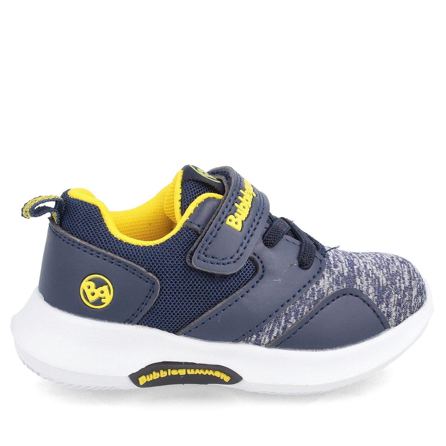 ZAPATILLA DEPORTIVA NIÑA BUBBLEGUMMERS NATSUKI NAVY AMARILLO 26 - 29-1