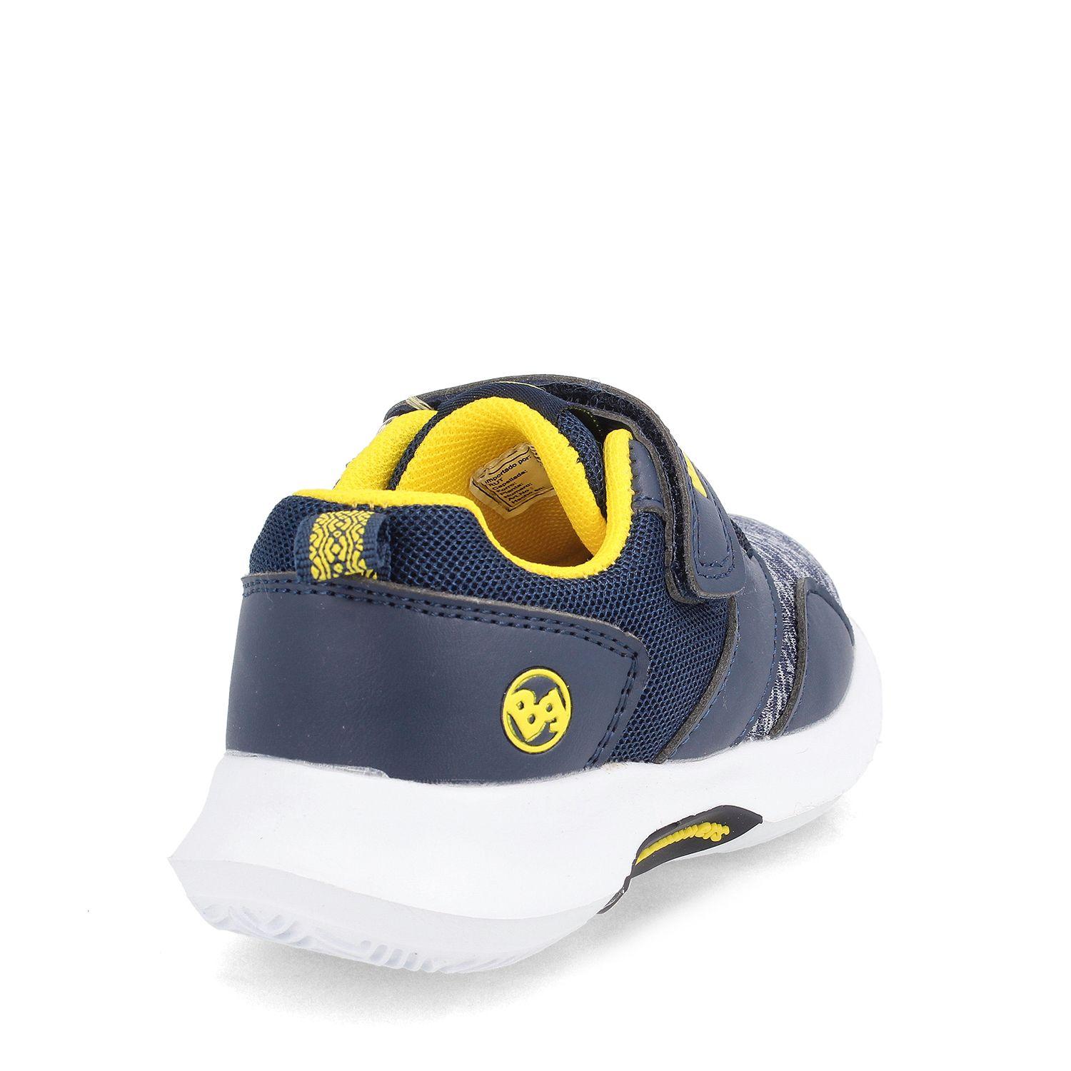 ZAPATILLA DEPORTIVA NIÑA BUBBLEGUMMERS NATSUKI NAVY AMARILLO 26 - 29-2