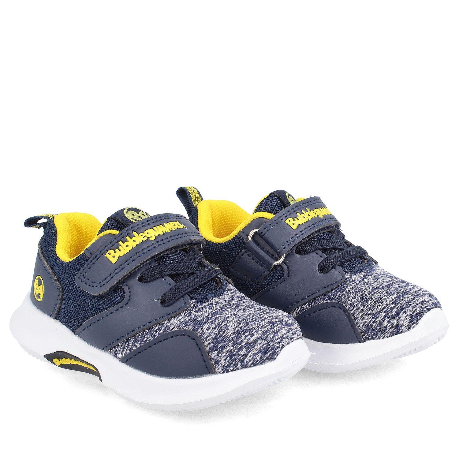 ZAPATILLA DEPORTIVA NIÑA BUBBLEGUMMERS NATSUKI NAVY AMARILLO 26 - 29-3
