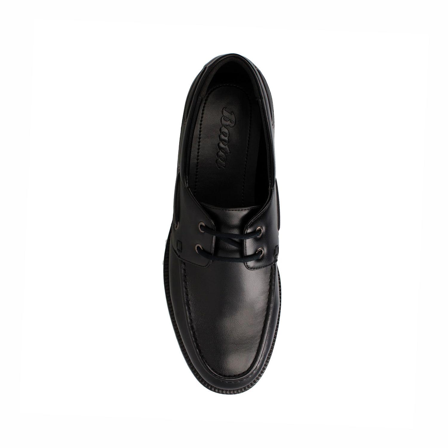 Mocasín Hombre Bata Madrid Cordones Negro-3