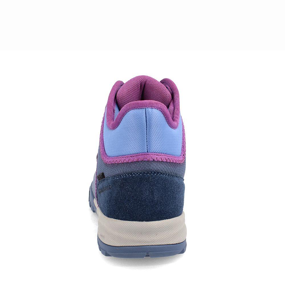 BOTA MUJER WEINBRENNER BEAGLE MID AZUL - MORADO-2