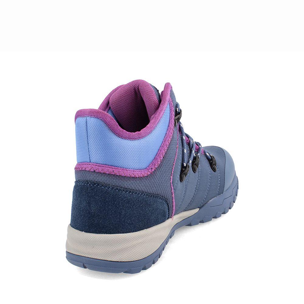 BOTA MUJER WEINBRENNER BEAGLE MID AZUL - MORADO-3