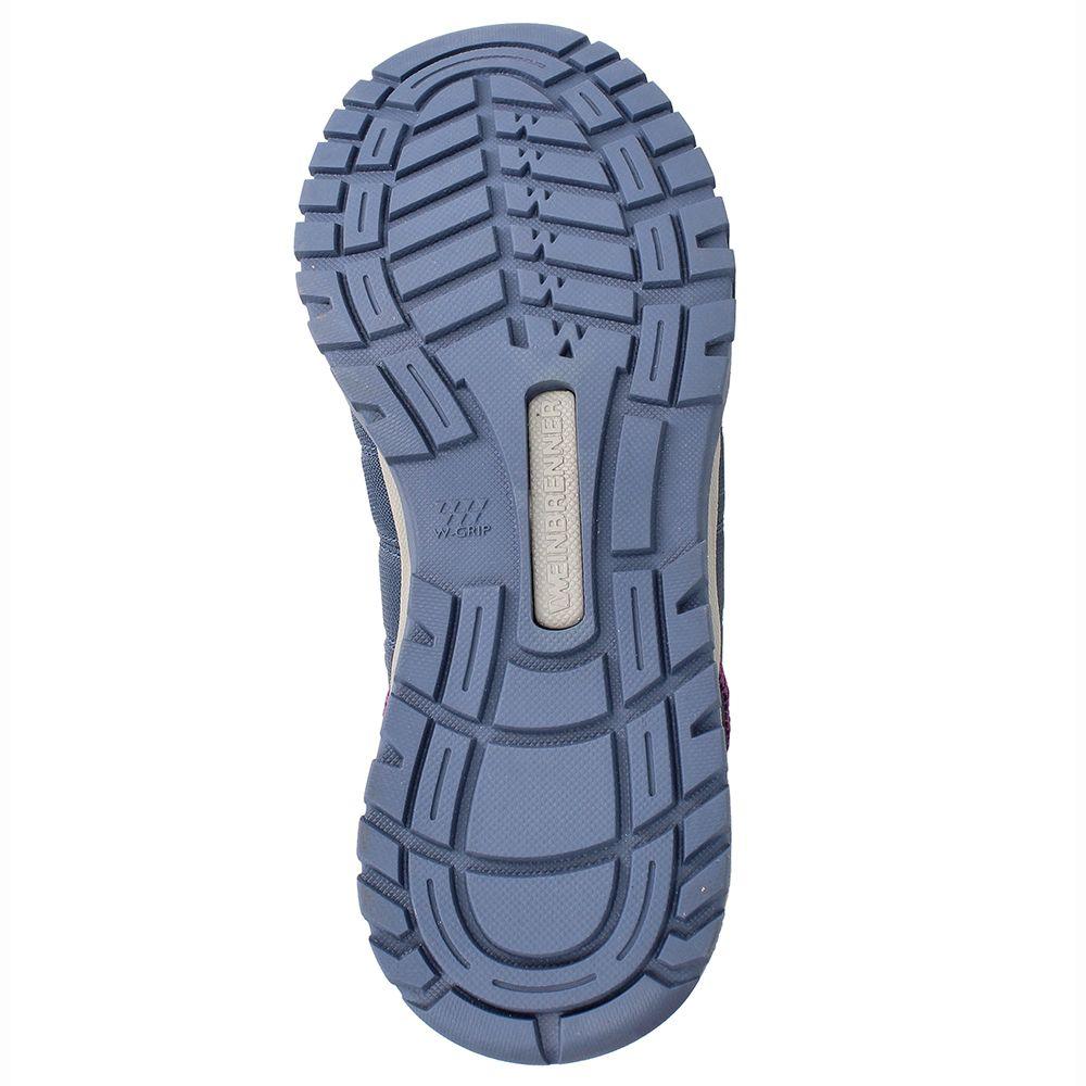 BOTA MUJER WEINBRENNER BEAGLE MID AZUL - MORADO-6