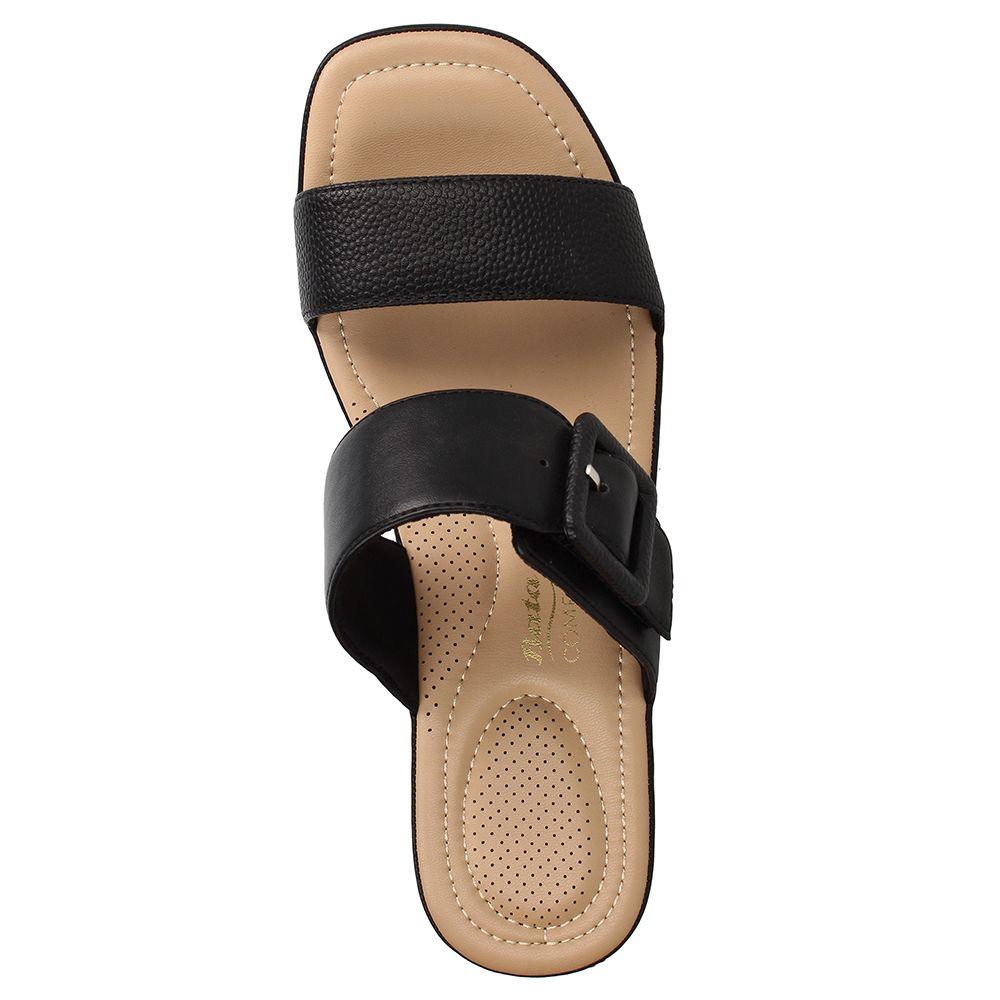 Sandalia Mujer Bata Carol Negro-5