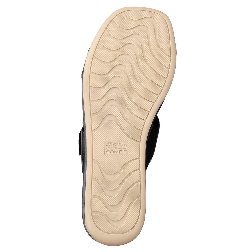 Sandalia Mujer Bata Carol Negro-6