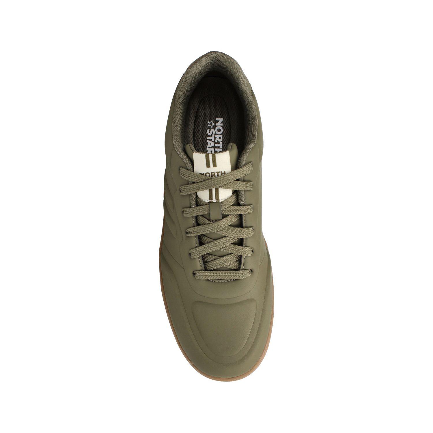 Zapatilla Hombre North Star Lugano Verde Militar-3