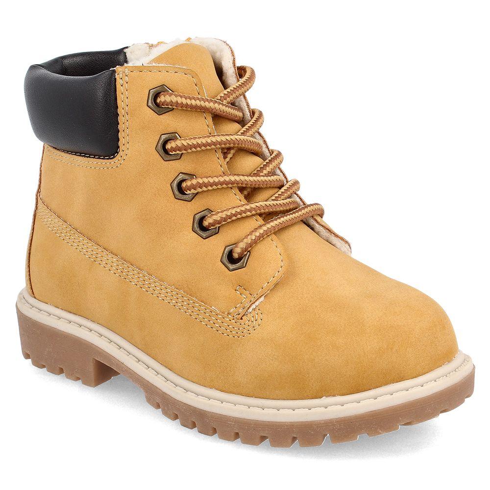 BOTÍN NIÑO BATA NEHUEN CAMEL 34-38-1