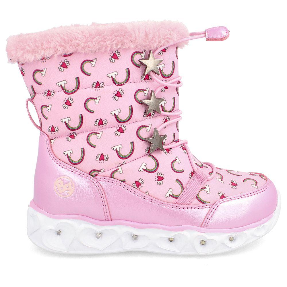 BOTÍN BUBBLEGUMMERS NIÑA HEART LITE ROSADO 26 - 29-2