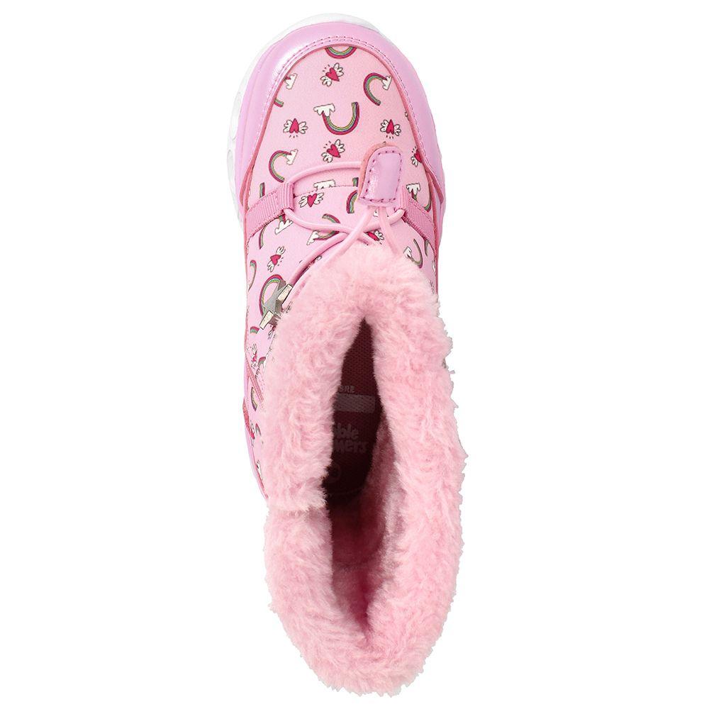BOTÍN BUBBLEGUMMERS NIÑA HEART LITE ROSADO 26 - 29-5