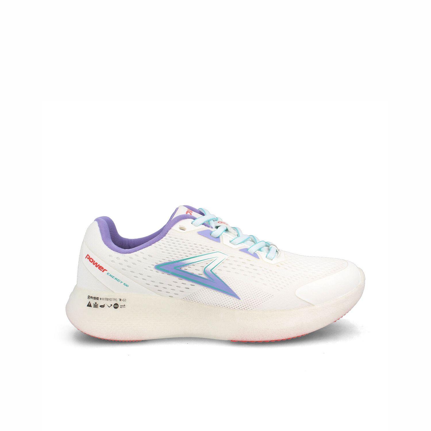 Zapatilla Mujer Power Xorise+100 Rn Eros Blanco - Morado-0