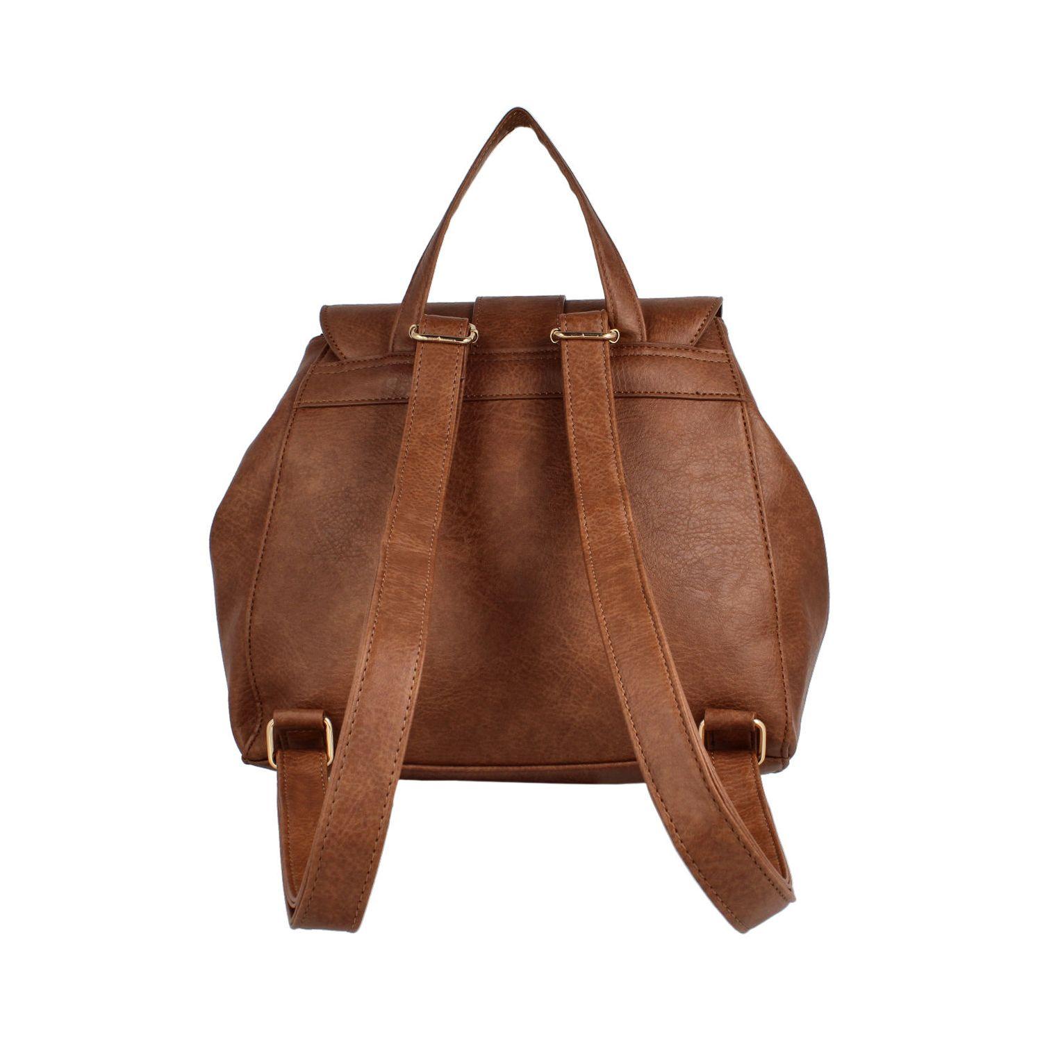 Mochila Mujer Bata Miko Cafe-2