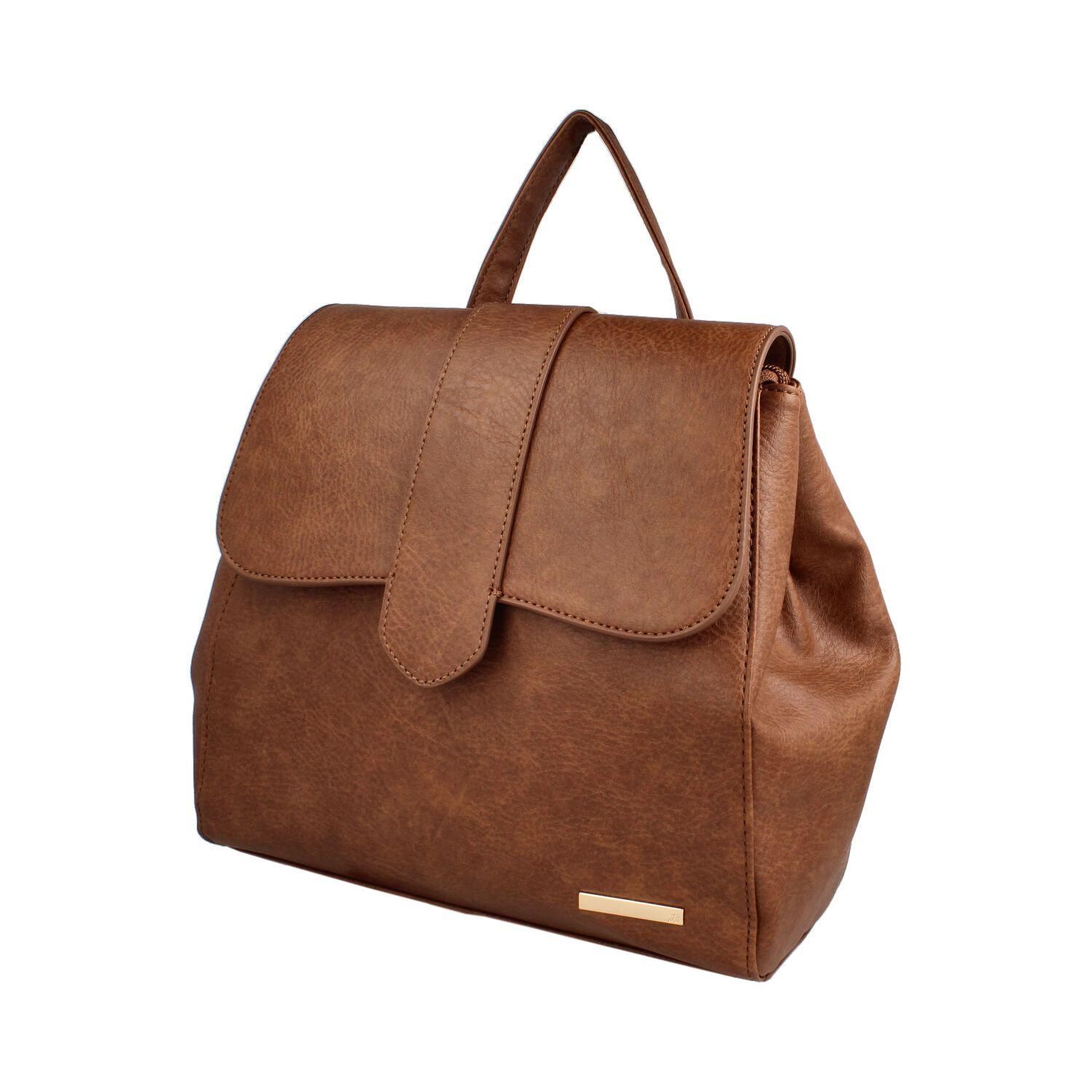 Mochila Mujer Bata Miko Cafe-3