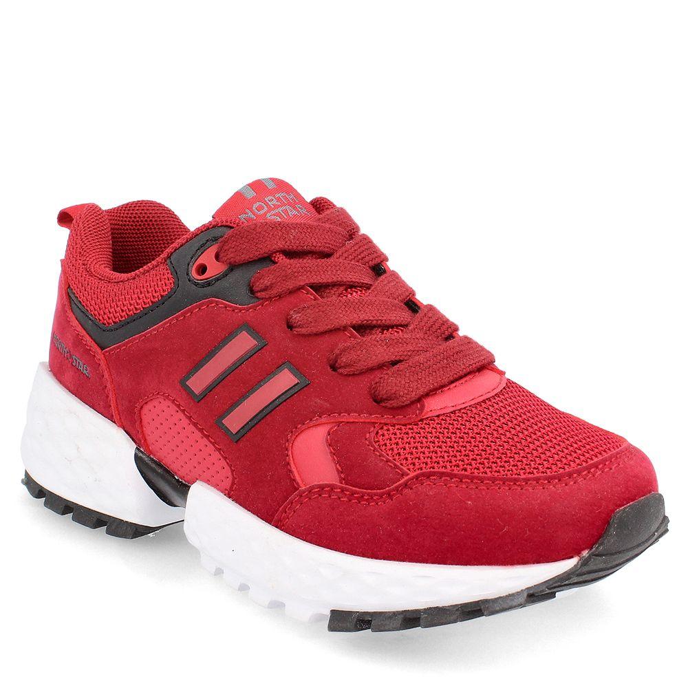 ZAPATILLA NIÑO NORTH STAR HERA BURGUNDY 34 - 38-0