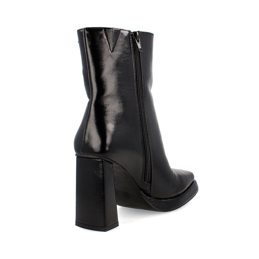 Botín Mujer Bata Red Label Ponka Negro-3