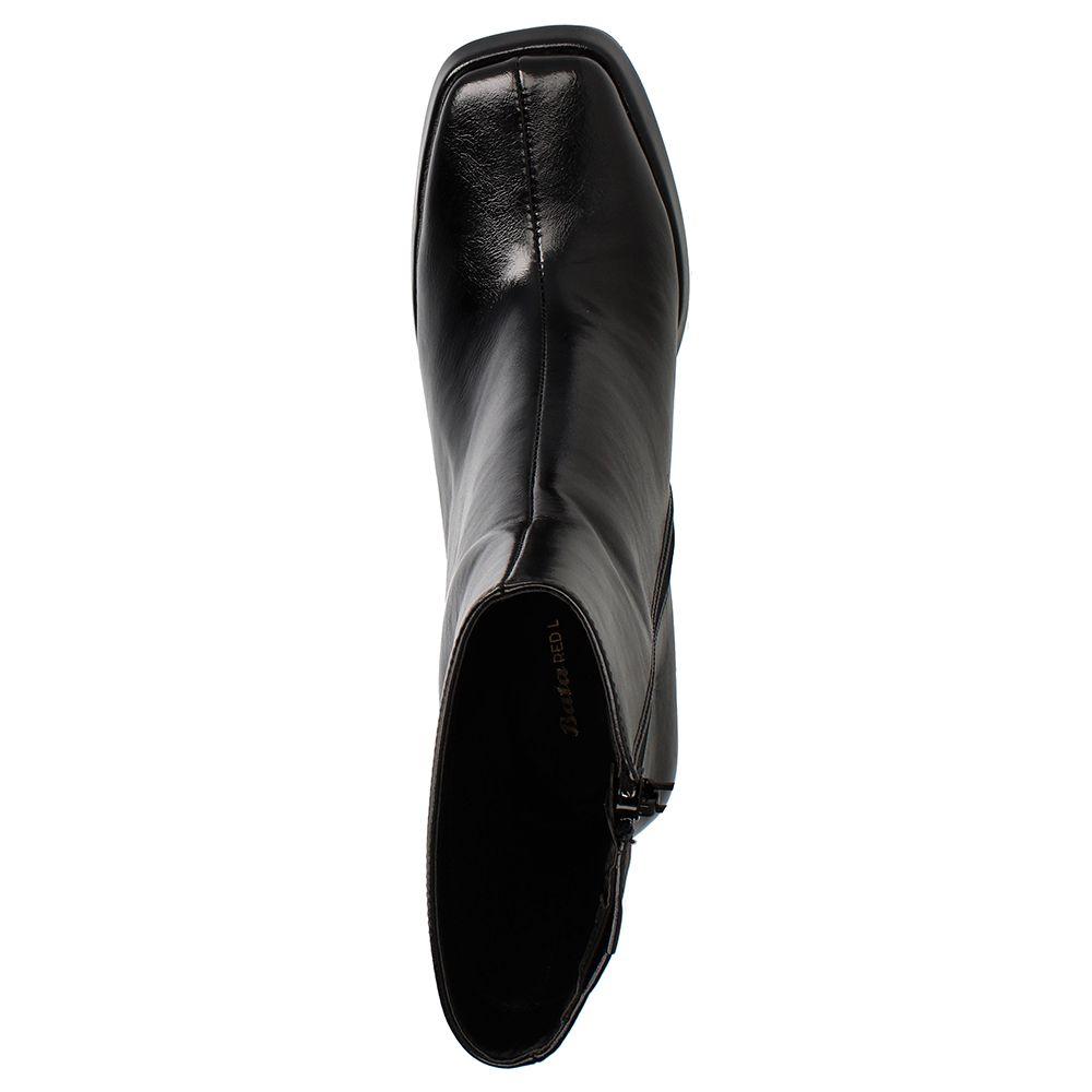 Botín Mujer Bata Red Label Ponka Negro-5