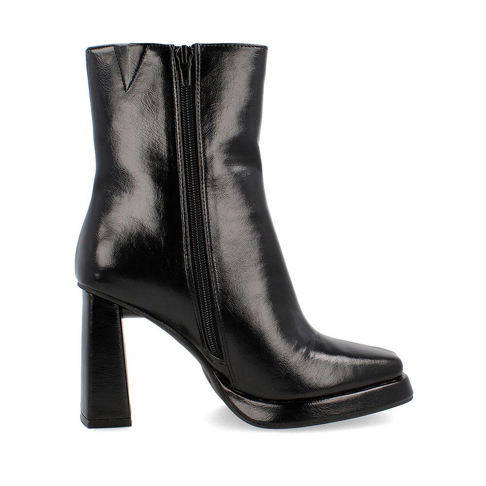 Botín Mujer Bata Red Label Ponka Negro-0